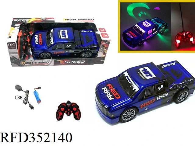 1: 16 4channel RC Vehicle Toy Remote Control Car 5D Lighting