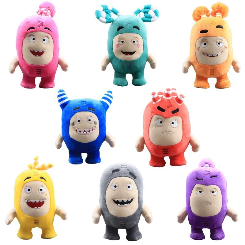 18cm Oddbods Pogo Soft Stuffed Plush Toys Oddbods Plush Toy Doll Cartoon Anime Doll Gift Wholesale Doll