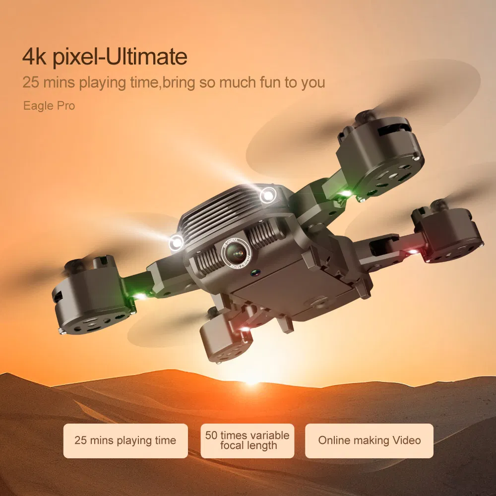 2.4G 4-Channel Flod RC Quadcopter Remote Control Drone for Kids (LS11-1080P-Box)