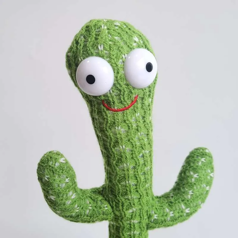 2021 Wholesale Price Stuffed Music Simulation Plush Doll Dancing Cactus Plush Toys