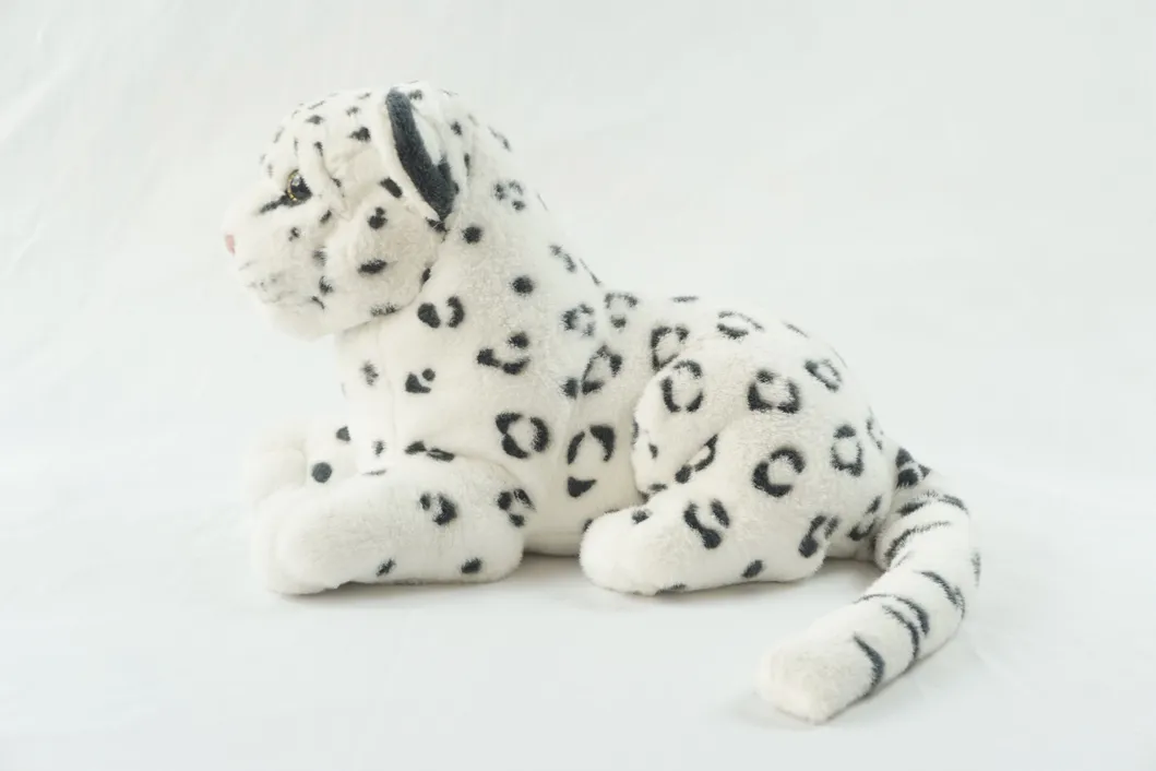 35cm Baby Lying Brown Tiger Products Soft Jungle Animal Plush Toy for Factory