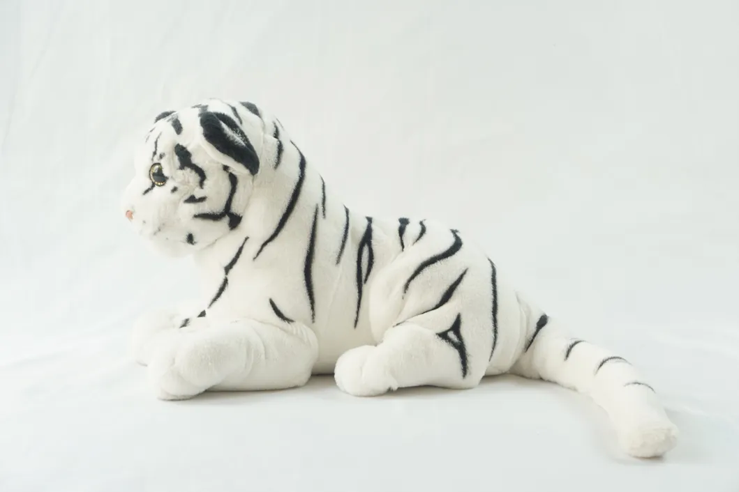 35cm Baby Lying Lioness Products Soft Jungle Animal Plush Toy for Factory