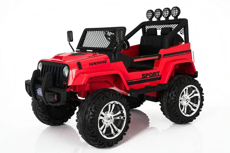 4 Wheels Kids Baby Electric Ride on Car Jeep Toy
