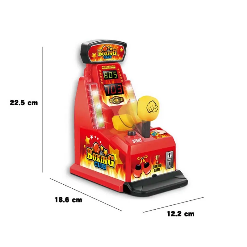 B/O Boxing Game Toys Finger Punch Game for Show Power