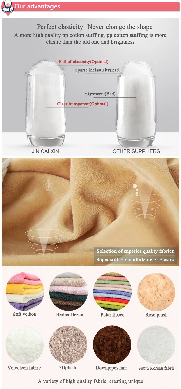 Baby Toy 25cm Soft Plush Stuffed Animal Bear Toy Cute Blue Teddy with Pacifier