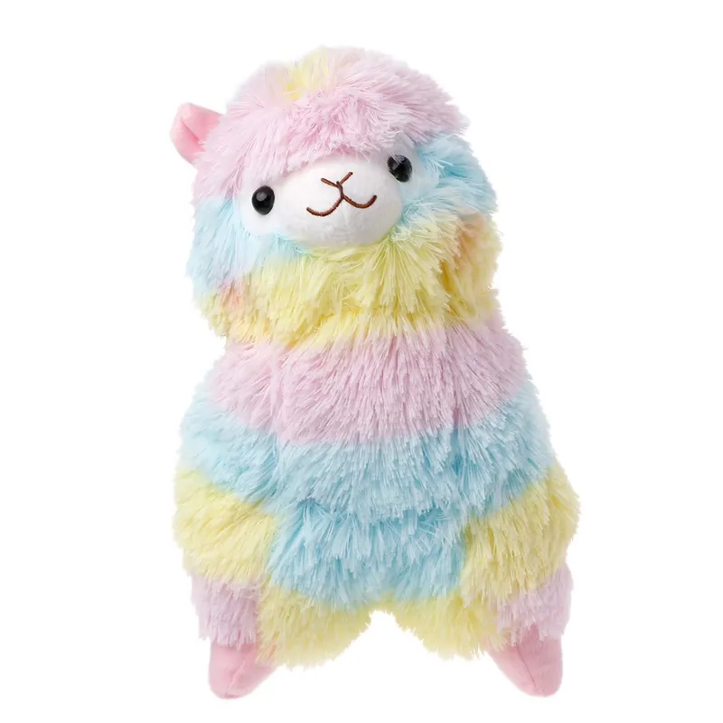 Beauty Colorful Alpaca Soft Toy Stuffed Doll