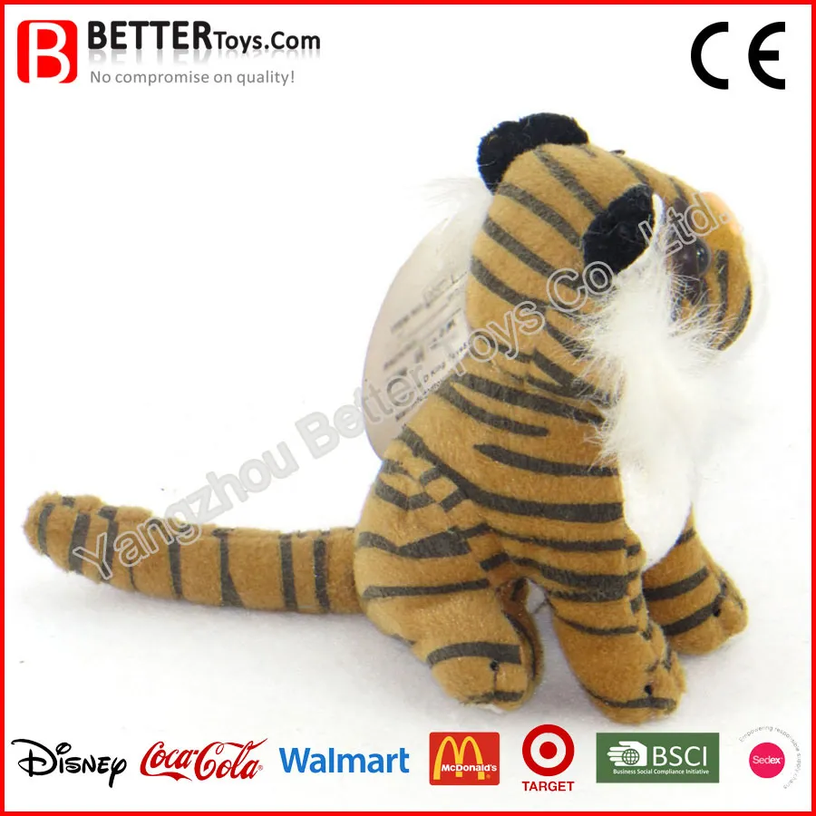 Best Selling Promotion Items Stuffed Animal Soft Sitting Tiger Toy