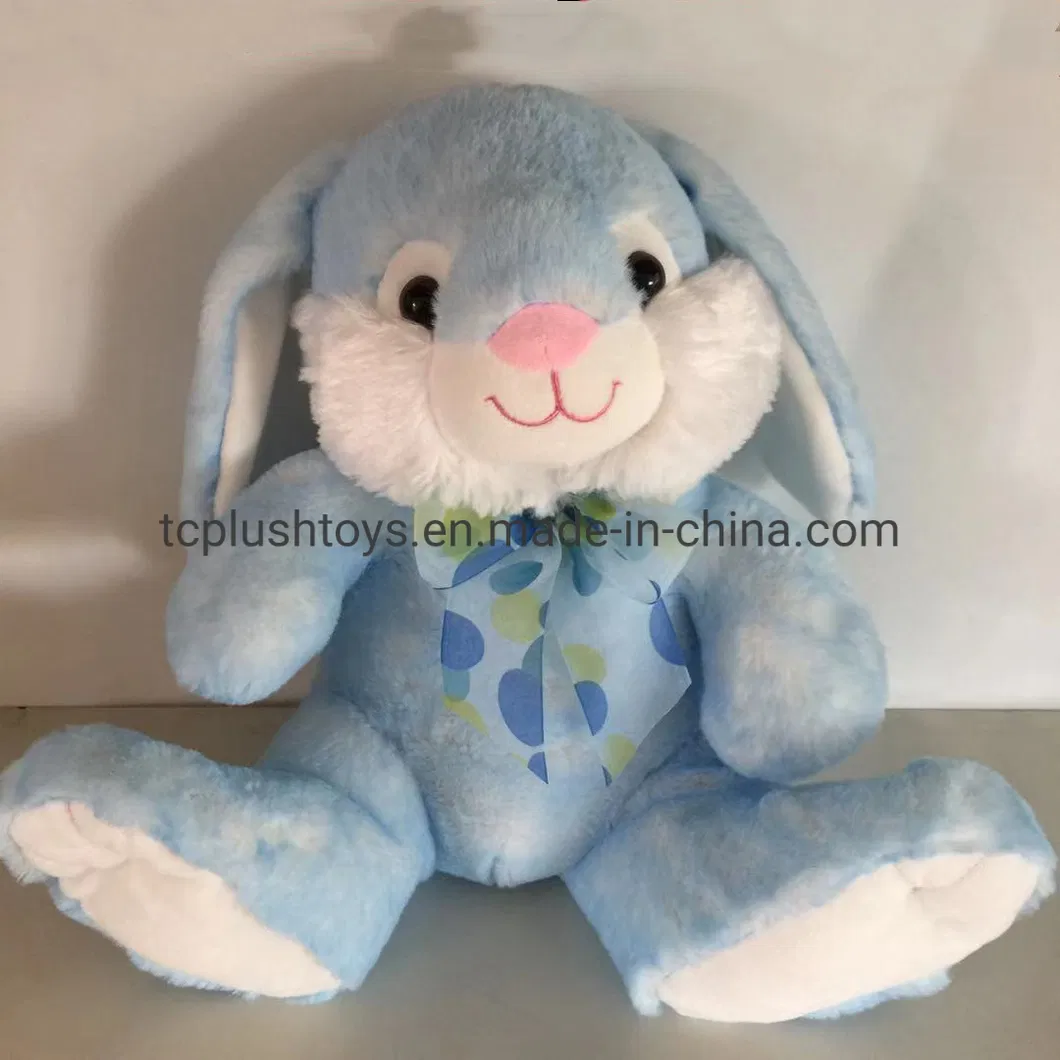 BSCI Factory En71 Pass 12" Long Ears Fam Animal Toys Plush Animal Stuffed Rabbit Toys