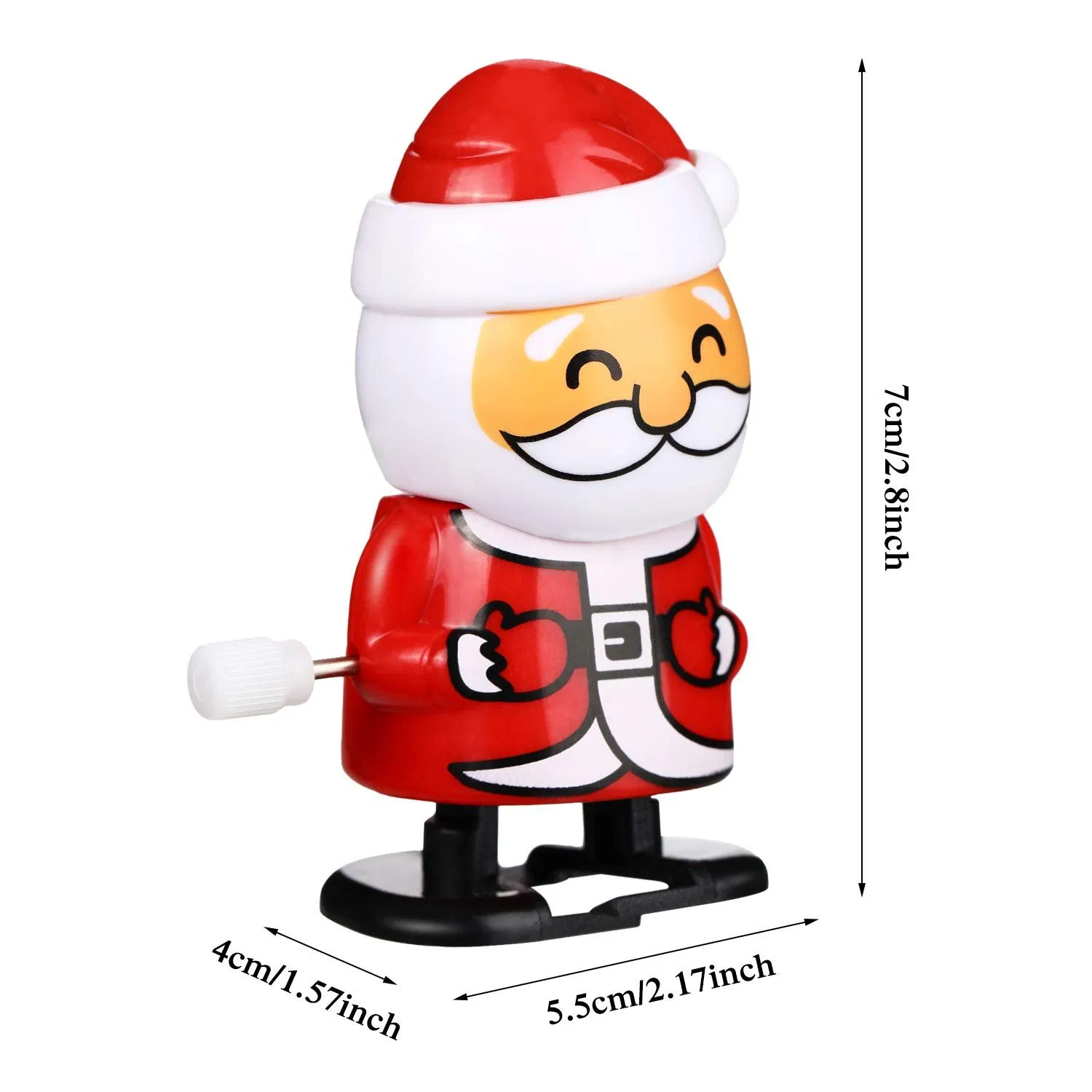 Cheap Price High Quality Custom Funny Christmas Clockwork Plastic Toys