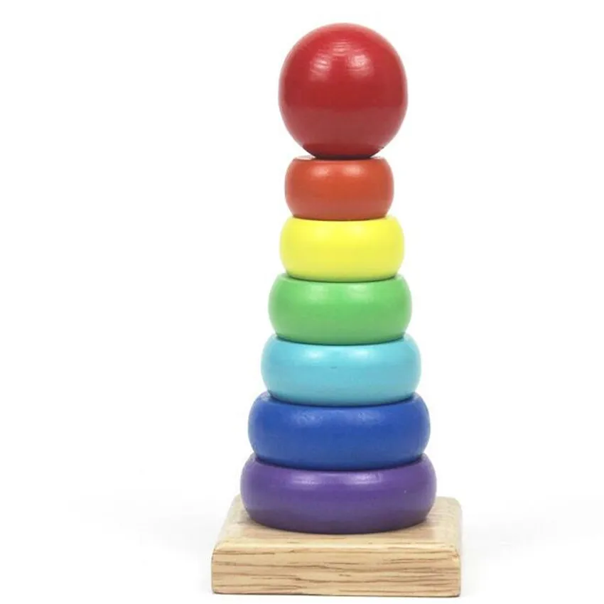 Children′ S Educational Toys Wooden Jenga Cognitive Set Column Building Blocks