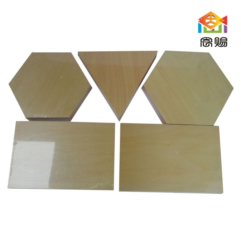 Composing Triangle Creative Montessori Sensorial Material Learning Wooden Color Tablet Box Wood 3-6 Years Casa Boys Girls