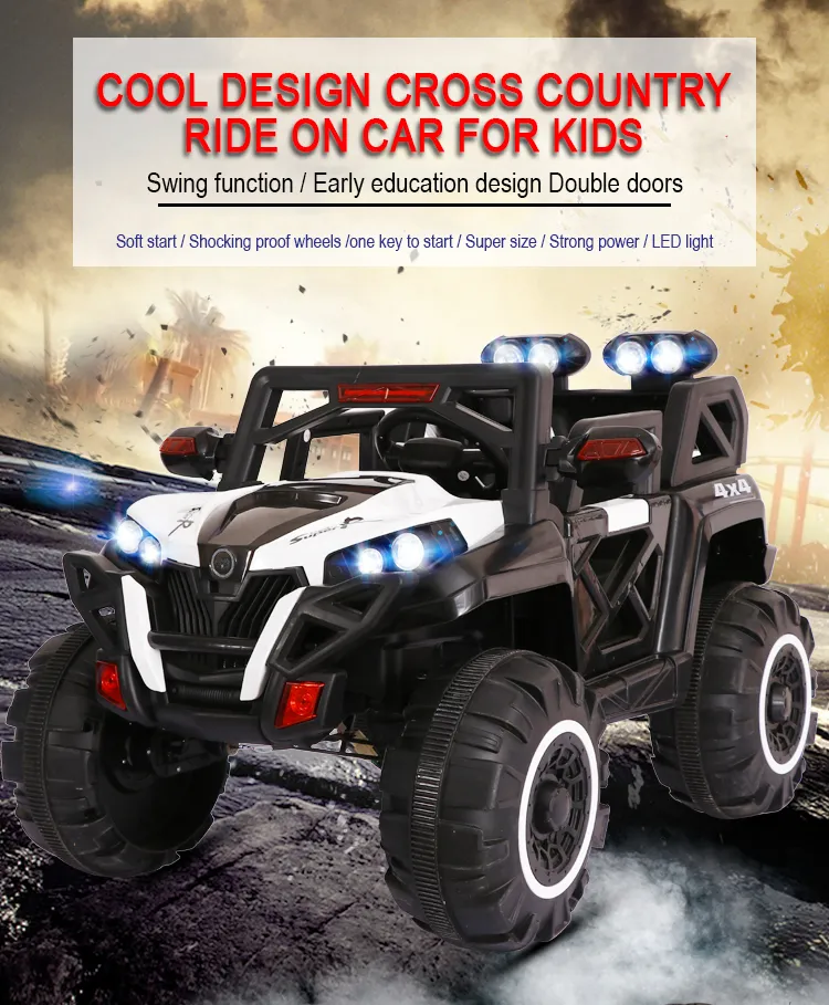 Cool Kids Electric Car/ Electric Ride on Toy Cars with Remote Control for Kids to Drive