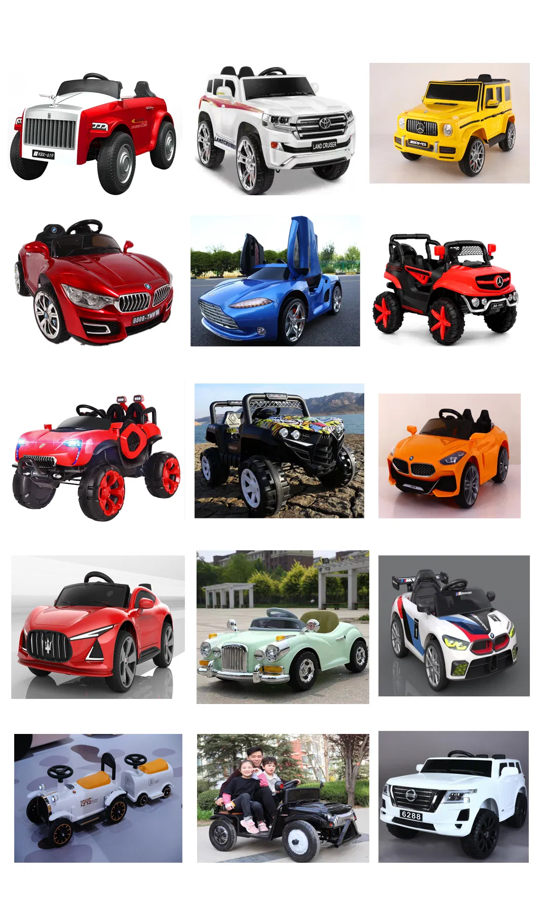 Cool Kids Electric Car/ Electric Ride on Toy Cars with Remote Control for Kids to Drive