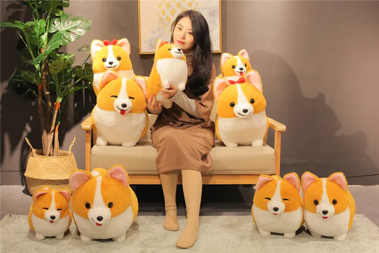 Corgi Doll Cute Dog Plush Toy