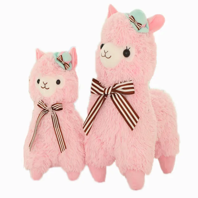 Cream Stuffed Alpaca Soft Plush Toys