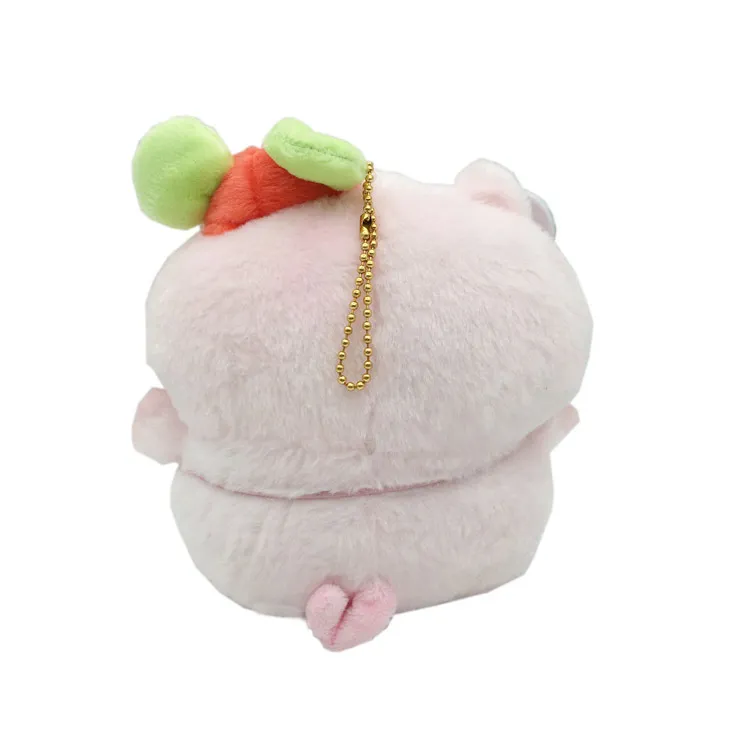 Creative Cute Piggy Plush Doll Pendant Keychain Girl Ugly Cute Bag Hanging Jewelry Gift
