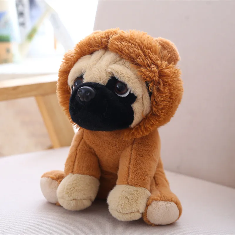 Creative Shar Pei Dog Doll Cute Ugly Soft Dog Plush Toy for Birthday Gift Children Gift
