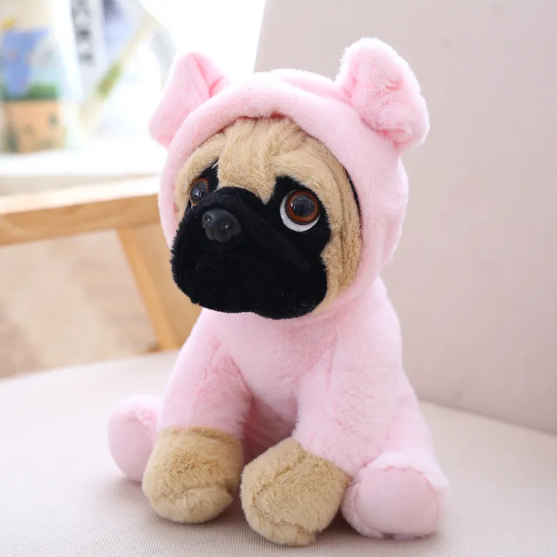Creative Shar Pei Dog Doll Cute Ugly Soft Dog Plush Toy for Birthday Gift Children Gift