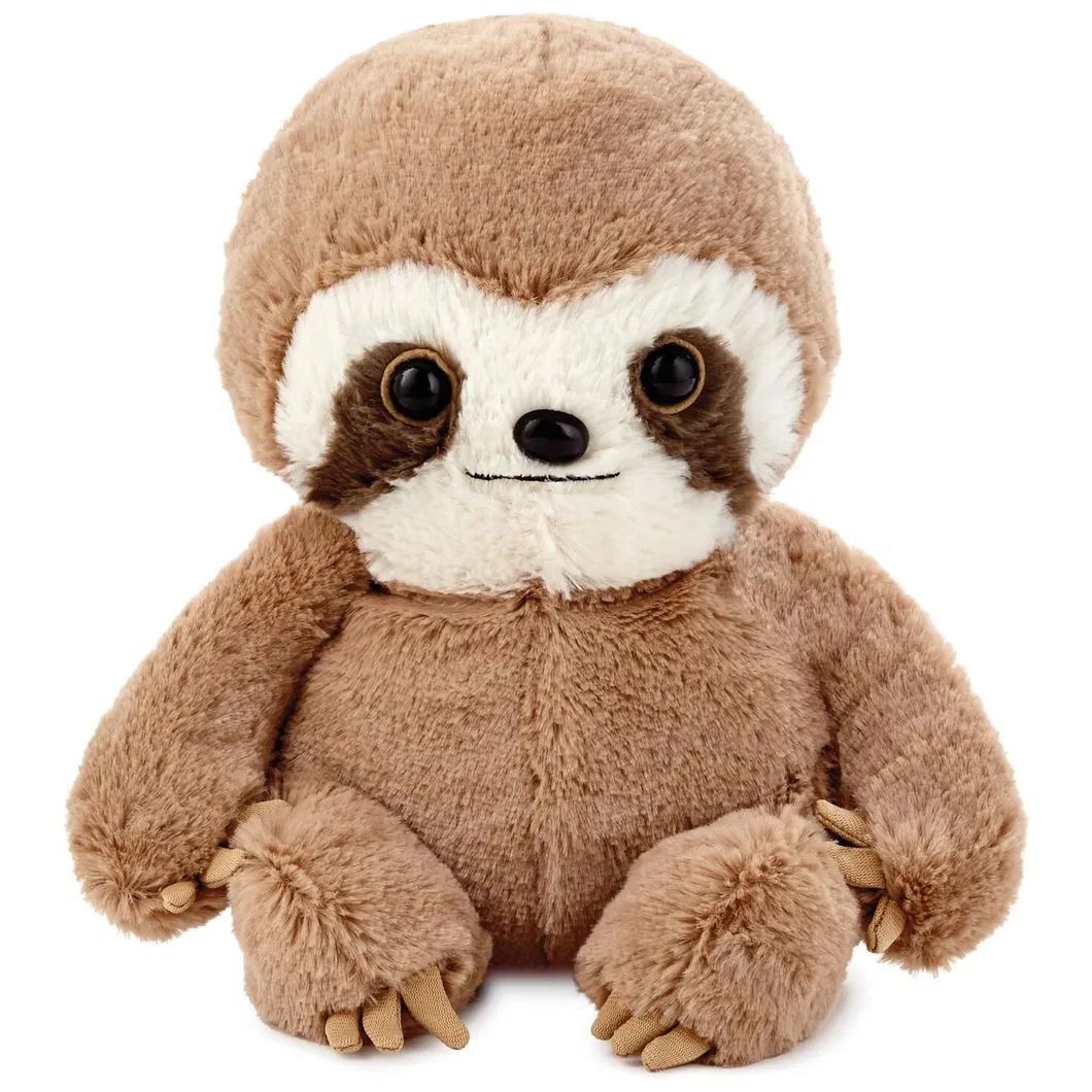 Cuddly Sloth Standing Toy Plush Animal Cushion Pillow Hot Selling