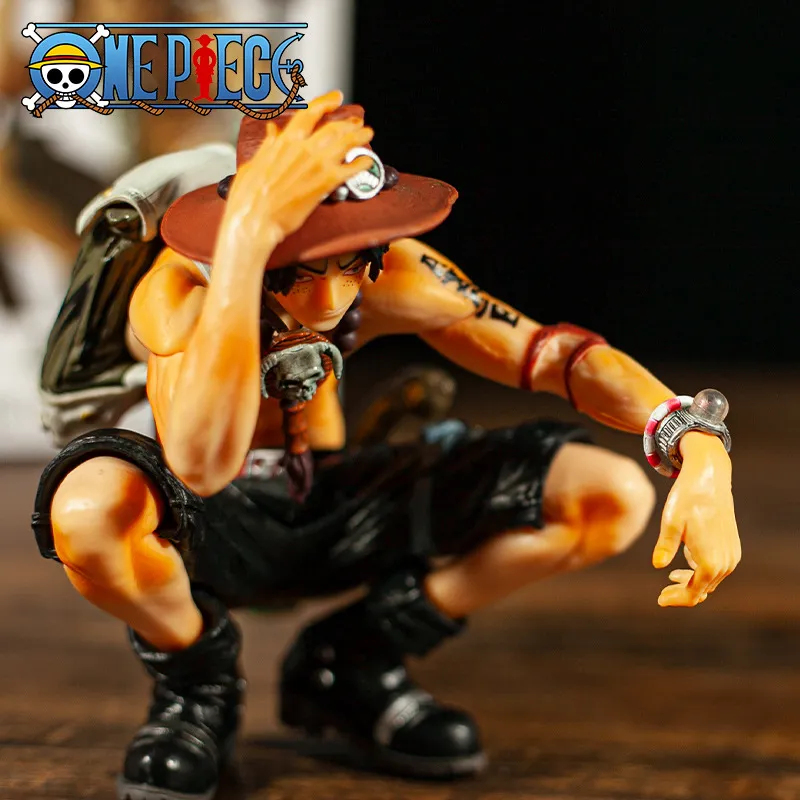 Custom Action Figure Ace Luffy Zoro Model Toy Decoration Gift