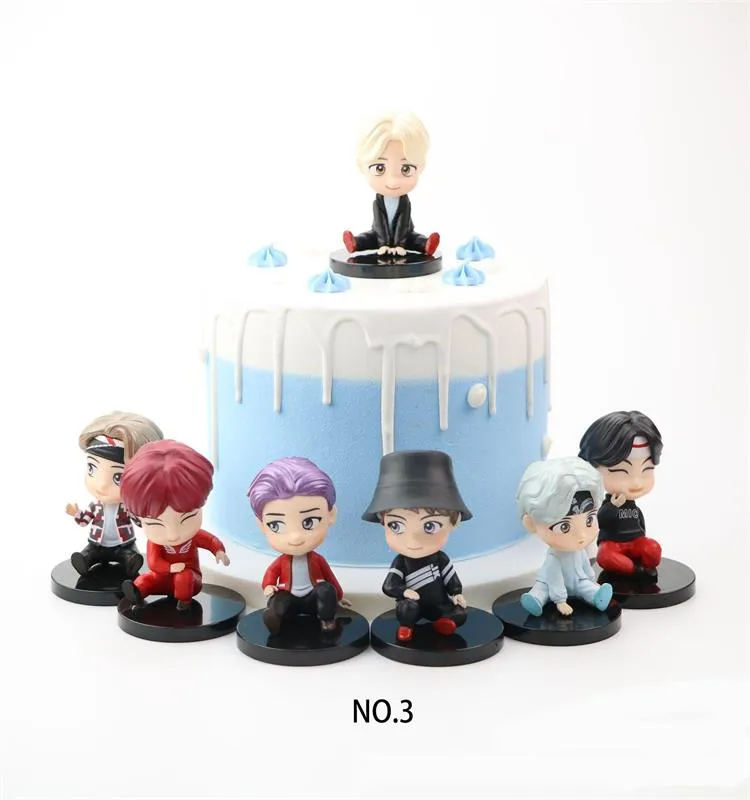Custom Fashion Plastic PVC Key Chain Action Figure Kid Women Cute Girly Doll Cake Topper Decoration Figure