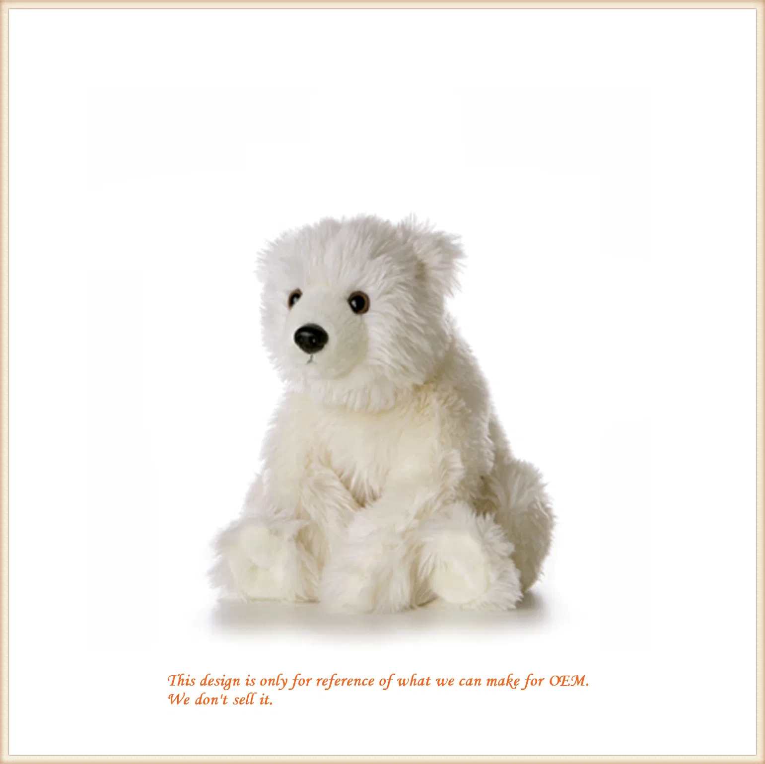 Custom Made Fluffy Alpaca Animal Toy Kids Toy