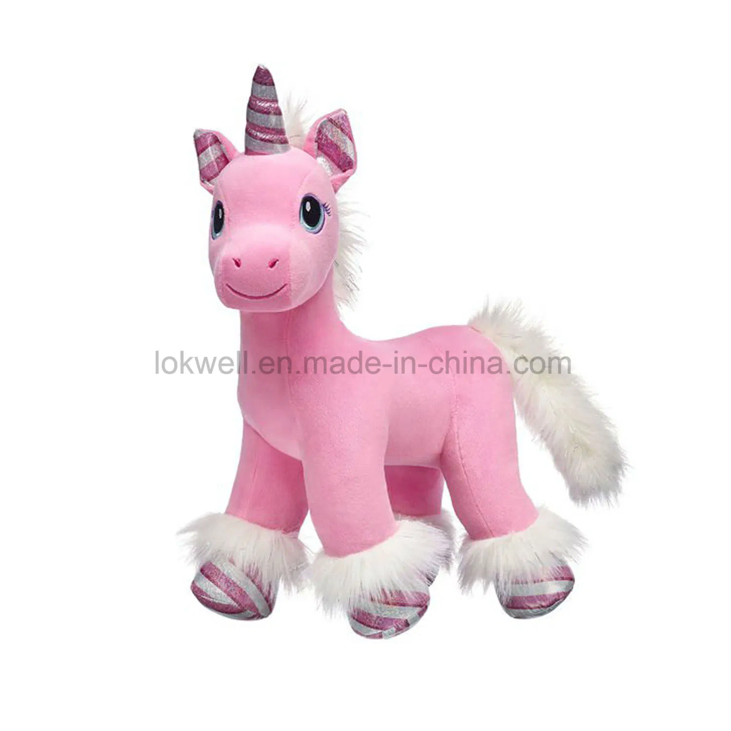 Custom Made Soft Plush Toys New Design Brony Pony with Poker Plushie