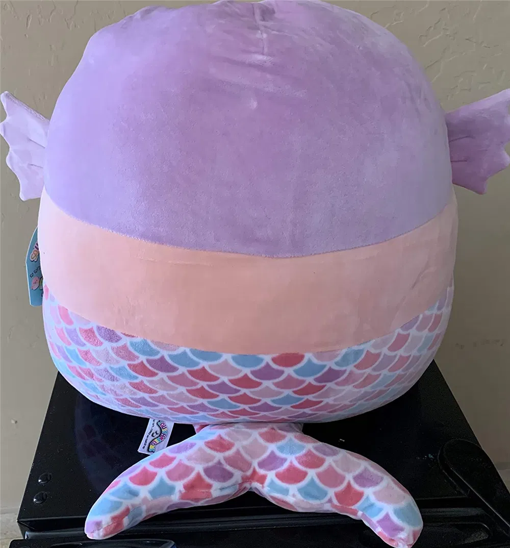 Custom Mermaid Shaped Soft Stuffed Animal Cute Toys Hugging Pillow
