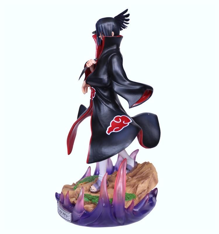 Custom Naruto Uchiha Itachi Anime PVC Action Figure Toy 32cm Decorative Toys