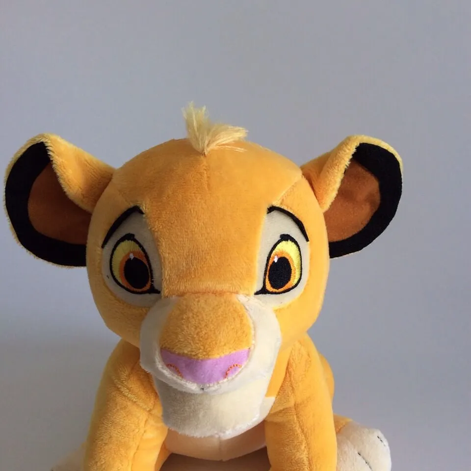 Cute Sitting The Lion King Plush Toys Simba Soft Stuffed Animals