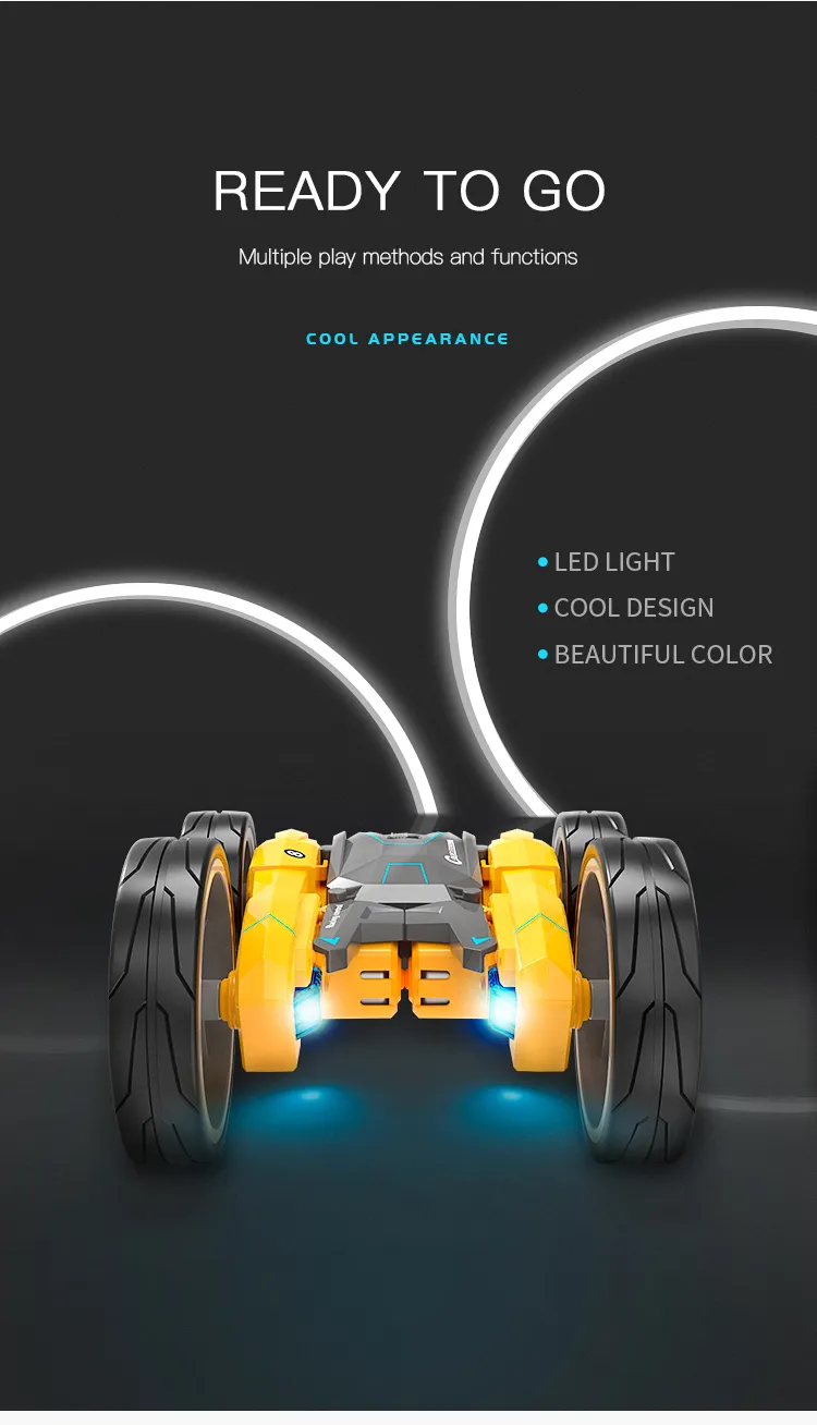 Deformed Remote Control Toy Car with Double-Sided Driving Children′ S Toy RC Car