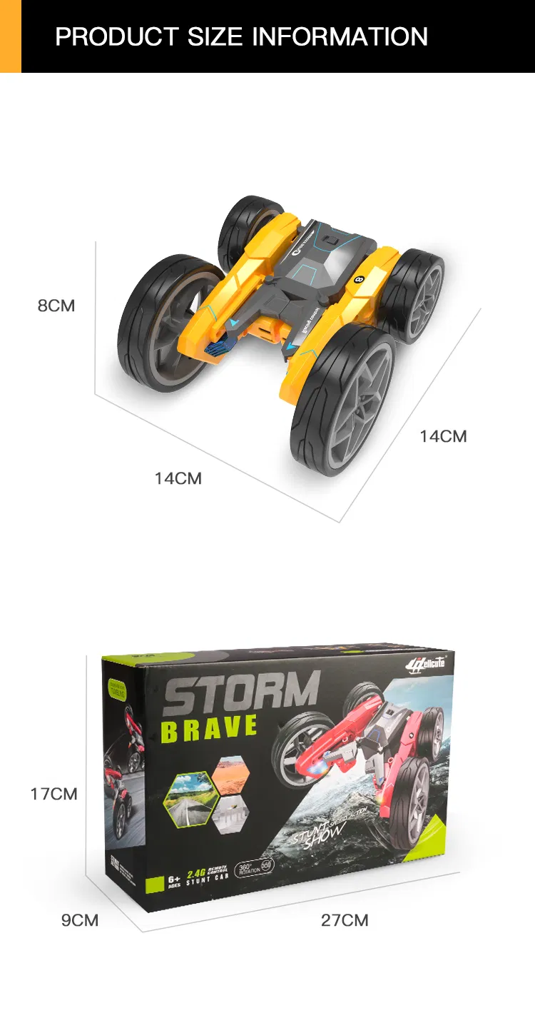 Deformed Remote Control Toy Car with Double-Sided Driving Children′ S Toy RC Car