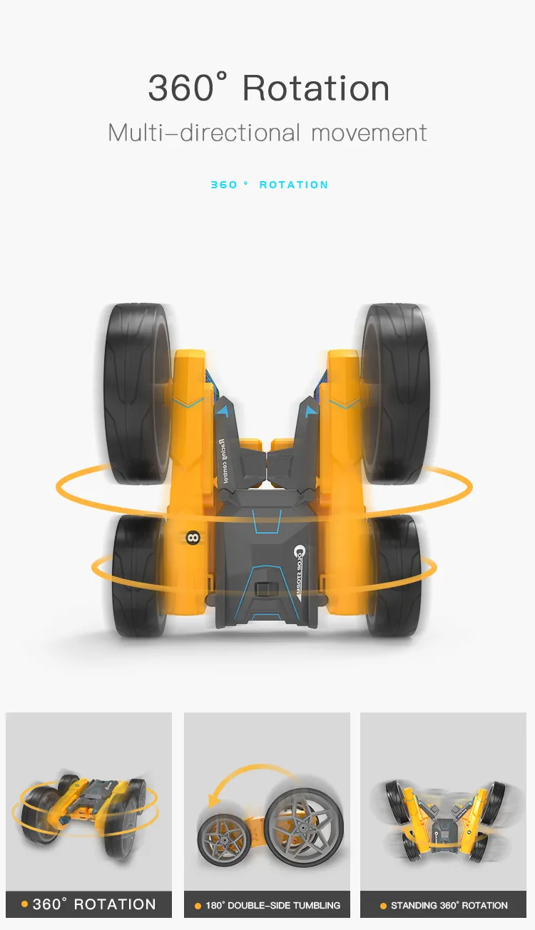 Deformed Remote Control Toy Car with Double-Sided Driving Children′ S Toy RC Car