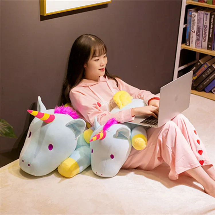 Down and Cotton Lying Unicorn Doll Plush Toy
