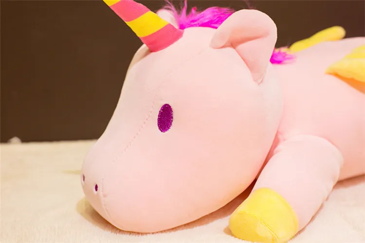 Down and Cotton Lying Unicorn Doll Plush Toy