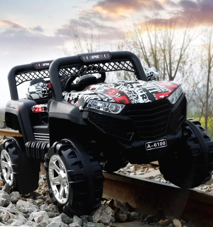 EVA Wheels Kids Battery Ride on Car with RC
