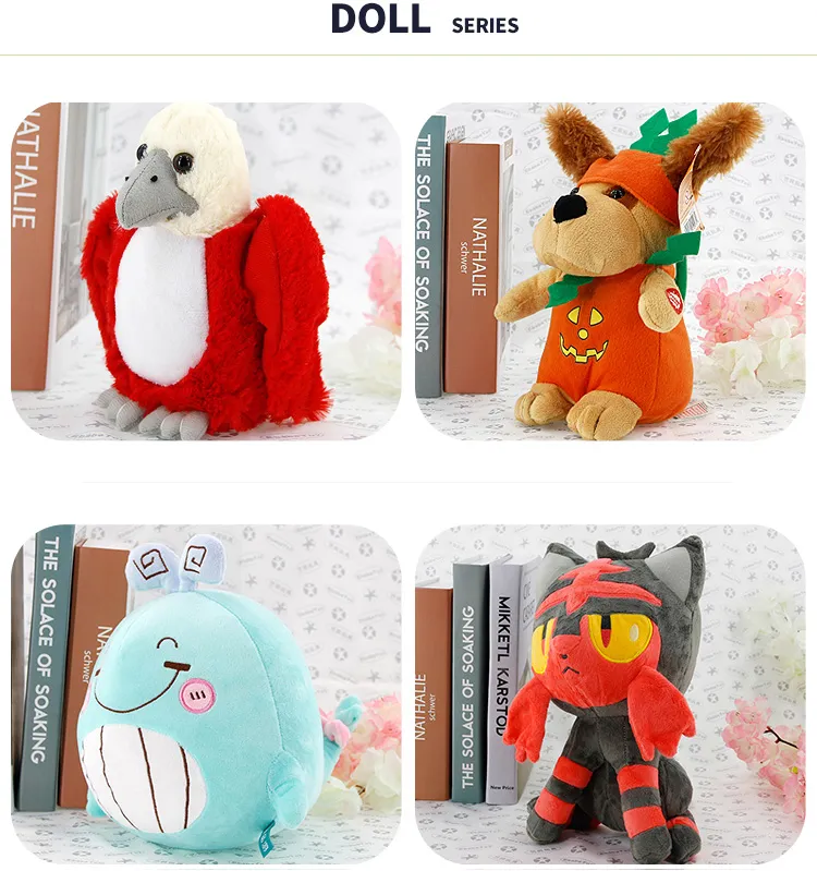 Factory Direct Sale 15cm Reversible Turnover Octopus Cat Cartoon Reversibles Animal Plush Doll Flip Dog Plush Toy