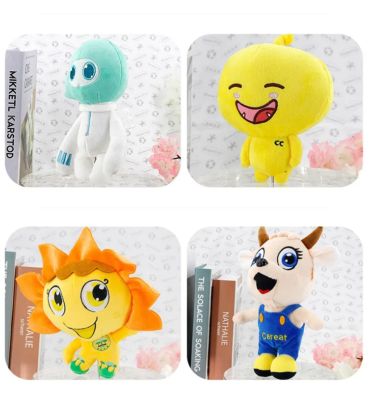 Factory Direct Sale 15cm Reversible Turnover Octopus Cat Cartoon Reversibles Animal Plush Doll Flip Dog Plush Toy