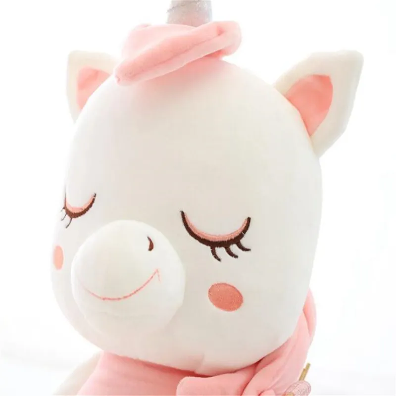 Factory Funny Custom Fancy Pink Small Stuffed Animal Plush Unicorn Toy