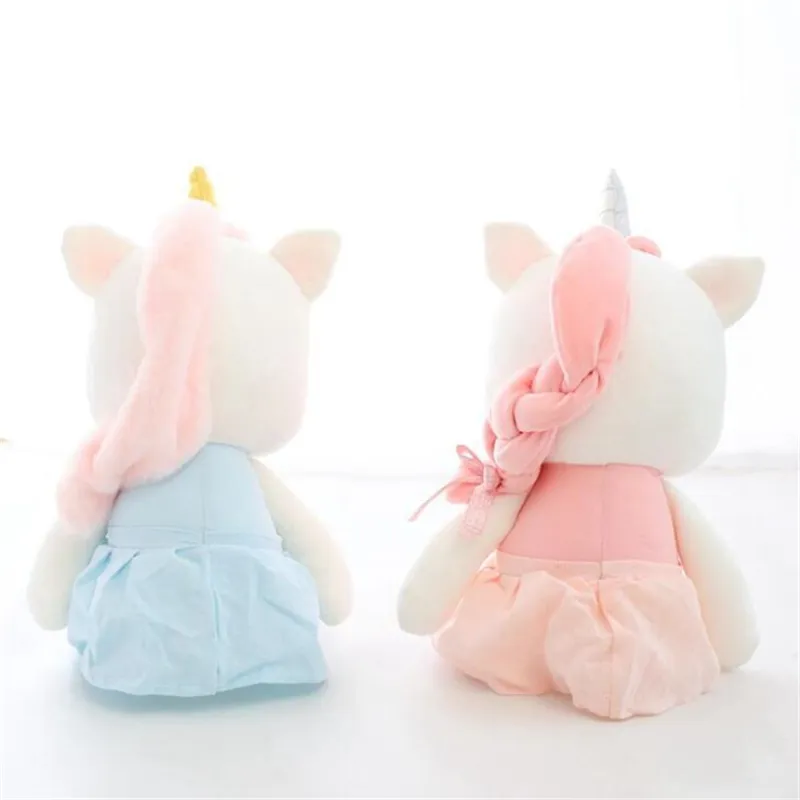 Factory Funny Custom Fancy Pink Small Stuffed Animal Plush Unicorn Toy