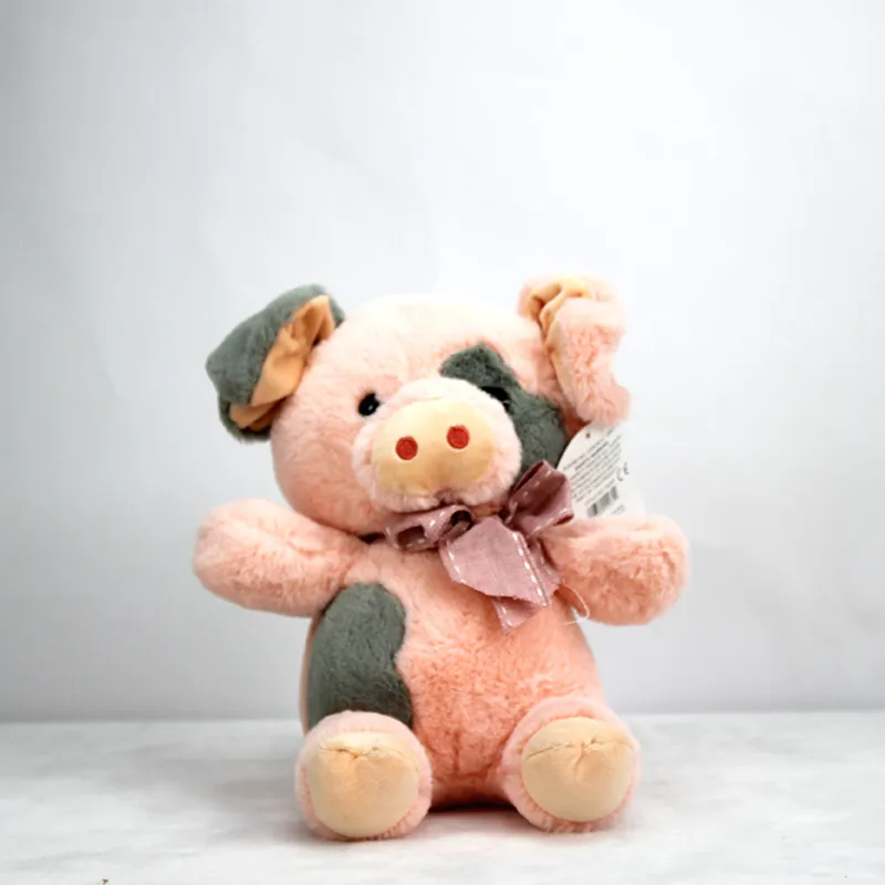 Factory Hot Sale Wholesale Kawaii Happy Stuffed Plush Animal Soft Cartoon Pig Plush Toys