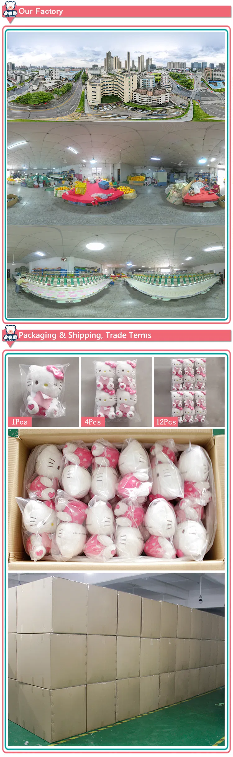 Factory Wholesale 8cm Dia Cute Pink Plush Soft Stuffed Squeezable Pig Squishy