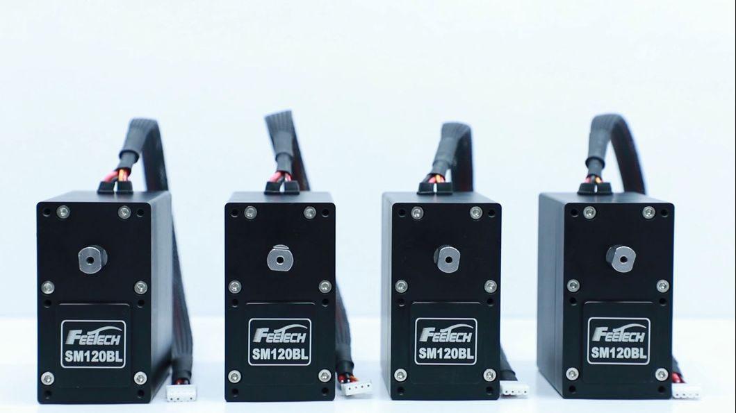 Feetech Fs90-Fb Micro Servo with Position Feedback Potentiometer Through a Fourth (green) Wire