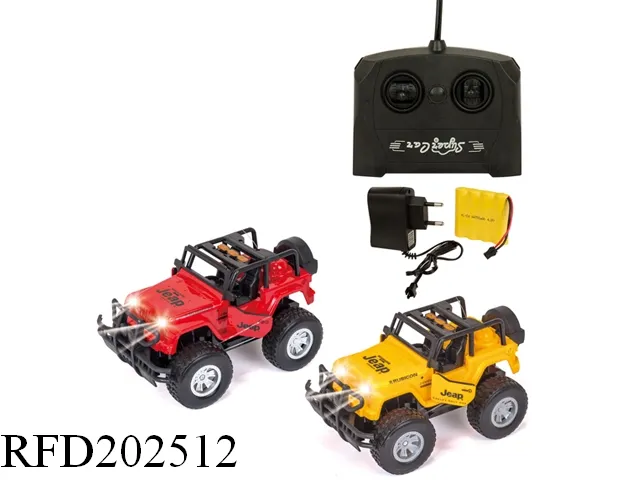 Four Channel Remote Control Car RC Truck off-Road Vehicle with Light