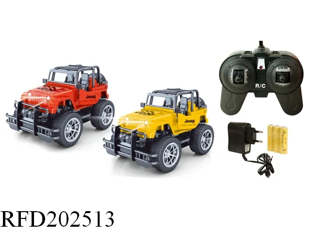 Four Channel Remote Control Car RC Truck off-Road Vehicle with Light