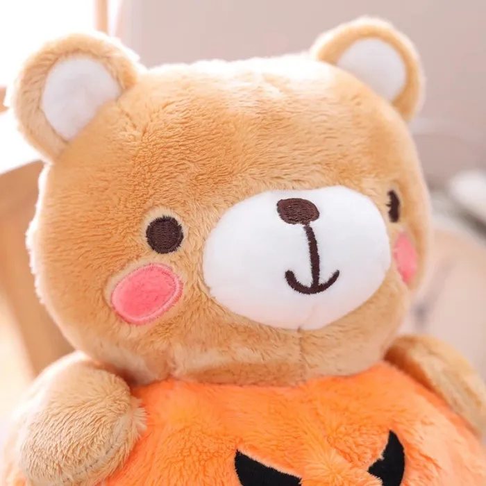 Halloween Custom Funny Pumpkin Pillow Simulation Plant Pumpkin Plush Toy Holiday Gift