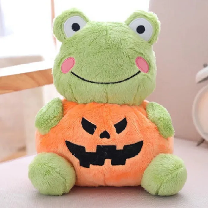 Halloween Custom Funny Pumpkin Pillow Simulation Plant Pumpkin Plush Toy Holiday Gift
