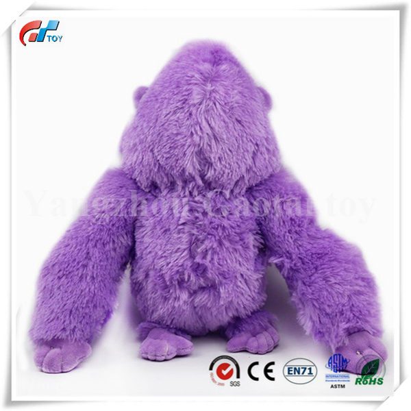 High Quality Purple Gibbon Flurry Plush Toy with Long Arms