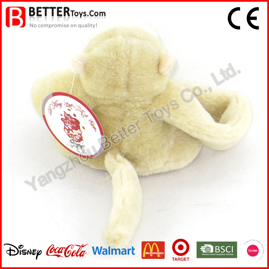 Hot Sale Plush Monkey with Velcro Hands Toy From China