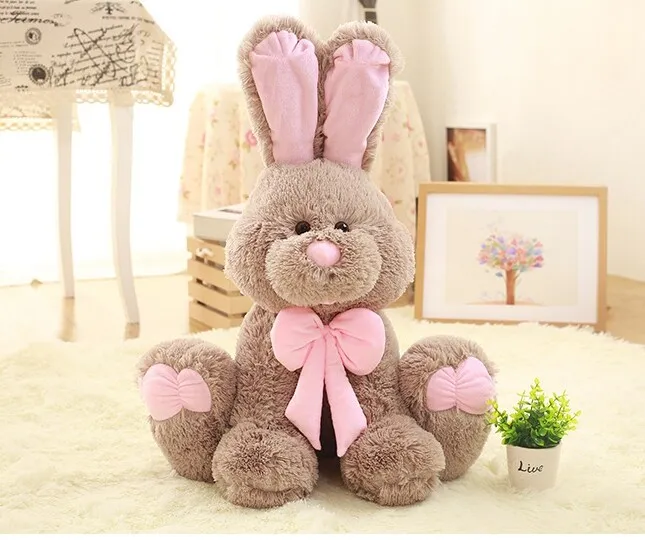 Hot Sale Rabbit Shape with embroidery &nbsp;and Printing Logo Plushed Toys